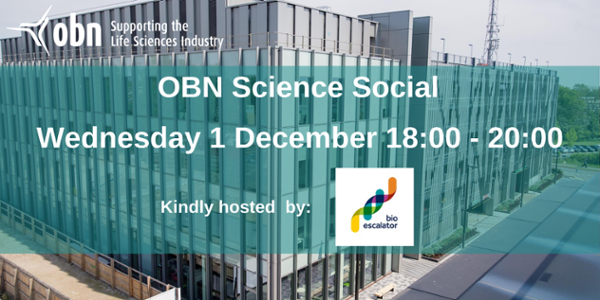 OBN_UK's tweet photo. OBN's in-person Science Socials are back!  A great opportunity to meet &amp; build new contacts in a great place, over a beer and pizza. Book your complimentary ticket now for 1 December, at the Bioescalator https://t.co/EUC3iB9P2t https://t.co/5XTjtouPHR