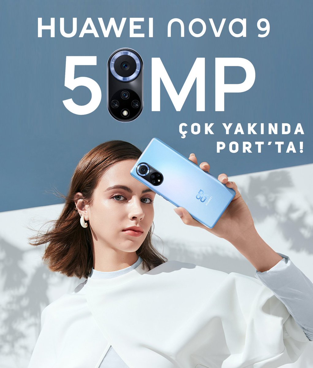 portmobiletr's tweet photo. Huawei'in Viyana'da gerçekleştirdiği lansmanda bizleri heyecanlandıran yeni ürünleri Huawei Nova 9, Nova 8i ve Watch GT3 çok yakında #port stoklarında! https://t.co/qtkaRajPEC