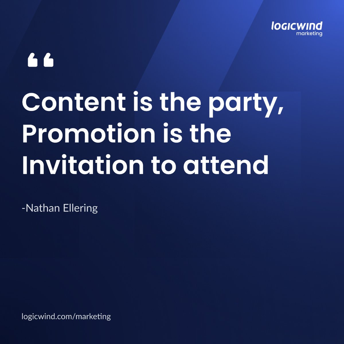 LogicwindM's tweet photo. Making great content is one thing but it would all go in vain if it doesn't reach your target audience, right?

Promoting your best content to your target audience is one of the oldest tricks in the books - but hey it works! 

What are your thoughts?

#contentstrategy #AdStrategy https://t.co/89cm6SN83w