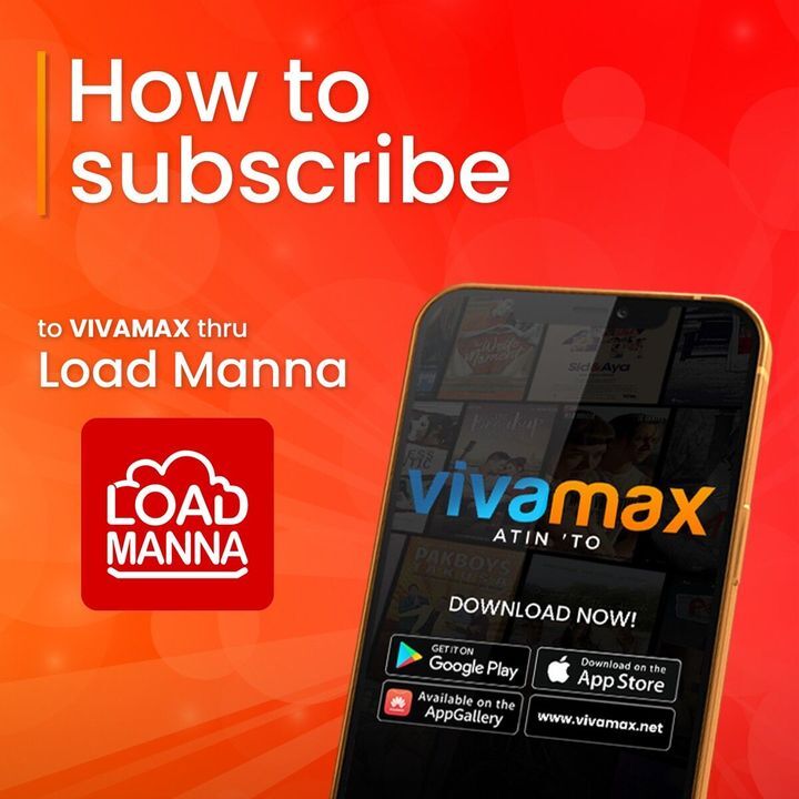 LoadmannaSocial's tweet photo. 𝗠𝗔𝗫 pinadali na ang pag load ng Vivamax sa 𝗟𝗼𝗮𝗱𝗺𝗮𝗻𝗻𝗮.

Hindi mo na kailangang mag enter ng voucher code, ibigay ang Vivamax registered number at email. 

I-abot mo lang ang iyong bayad sa Loadmanna Outlet at YUN NA NAKA SUBSCRIBE KA NA. https://t.co/4YwN7Pgfl8