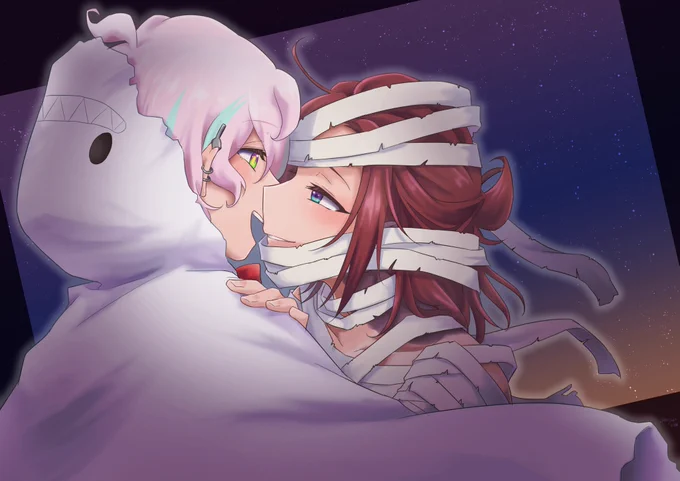 【天溺】ハロウィンの夜 