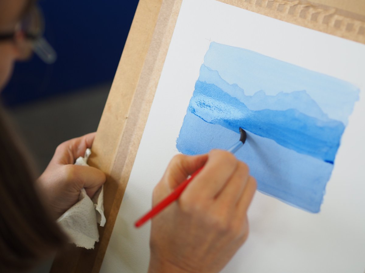 CoastalLL's tweet photo. Just getting ready for tomorrows workshops in Framlingham @thomasmills_hs. Here a few snaps of what our lovely students created at the last workshop day. #Framlingham #leisurelearning #stainedglass #splitcane #tapestry #weaving #watercolour #landscapes #art #LanguageLearning https://t.co/ERCP5bgnaY