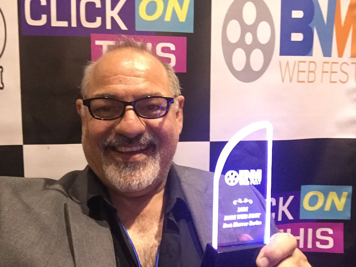 I have absolutely no followers here, and I almost never come here, but I’m so proud to win this award at the Baltimore new media festival!