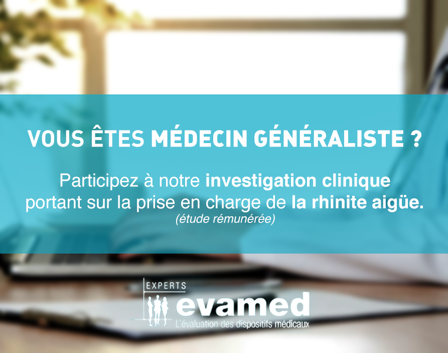 Evamed_'s tweet photo. 🩺Dans le cadre d'une investigation clinique, nous recherchons 4 à 5 médecins généralistes pour participer à une étude rémunérée.
Intéressé.e ? Contactez nous au 02.31.93.21.18 ou à evamed@evamed.fr.😉

#EtudeClinique #RechercheClinique #Sante #Medecine #DispositifMedical #DM https://t.co/i7WuUXUPhE