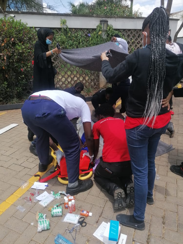 KRCTI_Kenya's tweet photo. Scenes from the National First Aid Competition 2021 edition that is currently ongoing at the KRCTI grounds.
This year's theme is First Aid at School.
#firstaidinschools
#nationalfirstaidcompetition https://t.co/ZisMh5HwWT