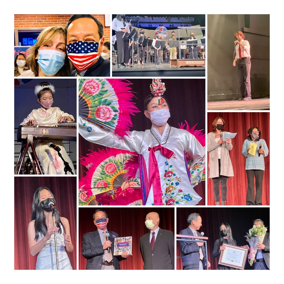lexingtonsuper's tweet photo. So proud of our students for organizing such a beautiful, inspirational evening!  They raised over $10K for the integration of #AAPI into our K-12 curriculum and honored Asian American veterans! https://t.co/FX5OBx5EaI
