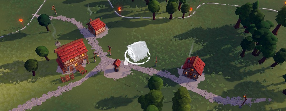 Work in progress on the road system for #becastled for upcoming update!

#gamedev #madewithunity