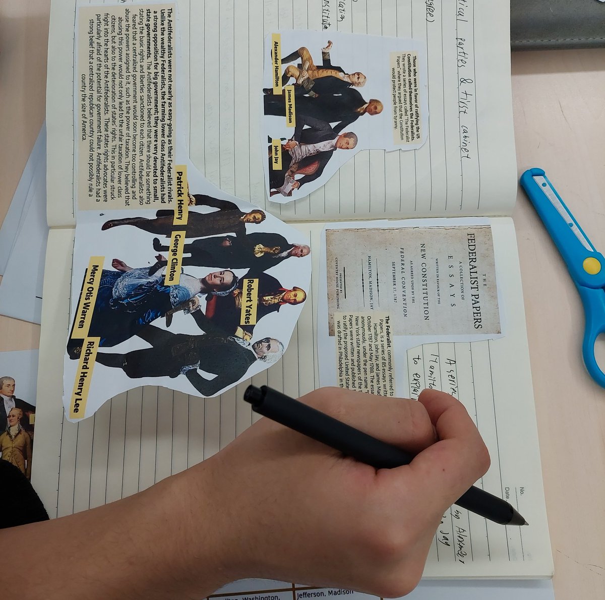 MsEniolade's tweet photo. In a world where it's becoming increasingly difficult to get Gen Zs to focus and get off their iPads. I present y'all NOTES!! 👏🏾👏🏾👏🏾👏🏾. #ushistoryclass #eslclass #eslhistory @MauvaisLangue I did alright yea? https://t.co/XvI3DyR9yp