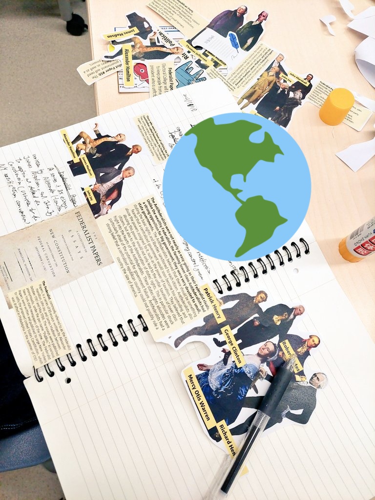 MsEniolade's tweet photo. In a world where it's becoming increasingly difficult to get Gen Zs to focus and get off their iPads. I present y'all NOTES!! 👏🏾👏🏾👏🏾👏🏾. #ushistoryclass #eslclass #eslhistory @MauvaisLangue I did alright yea? https://t.co/XvI3DyR9yp