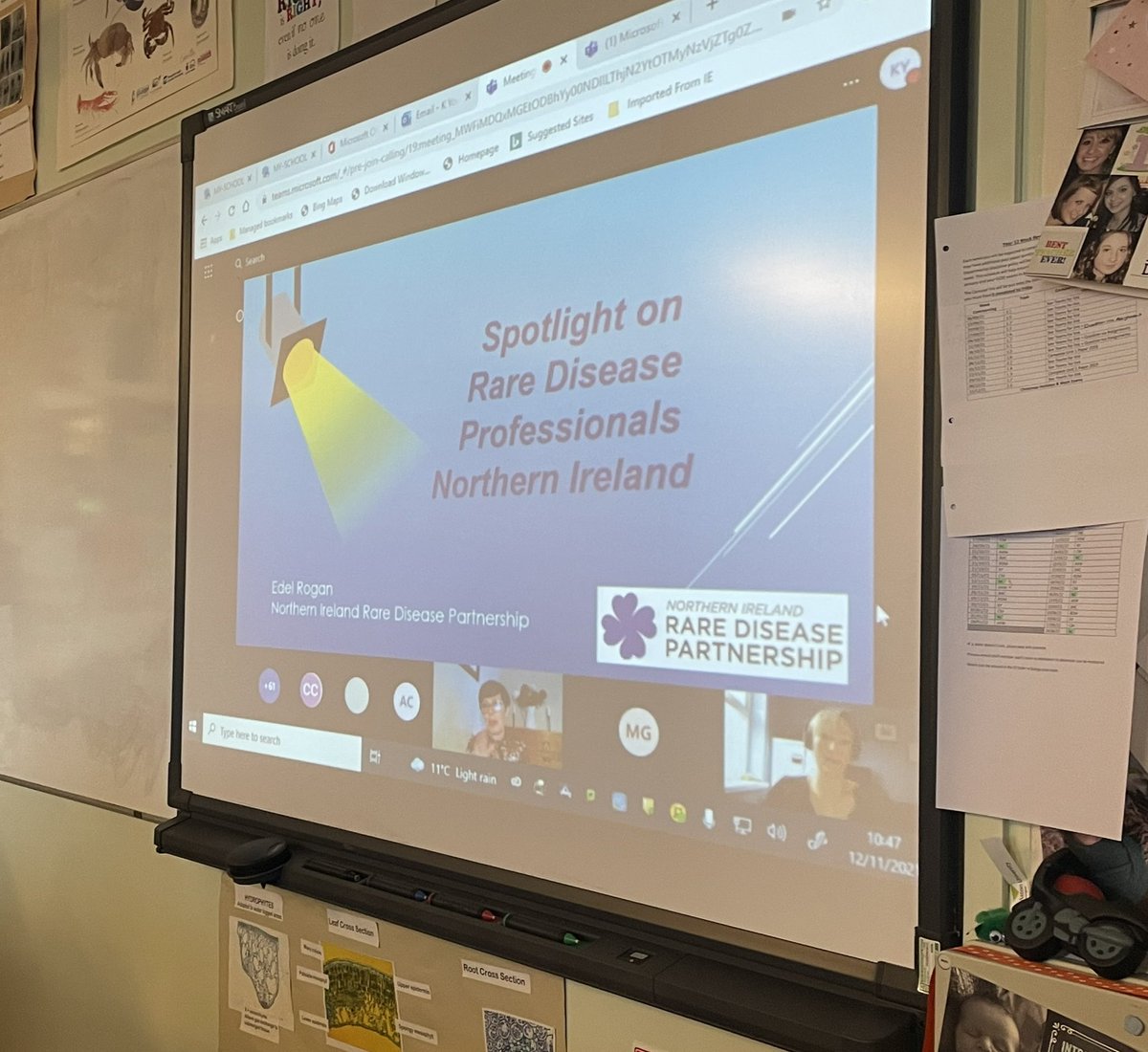 bhs_biodept's tweet photo. Thanks to @NI_RDP and @STEMHubNI for todays session for our Key Stage 5 biologists on the work of the Rare disease partnership and career pathways for them. https://t.co/QkXYJlPf3H