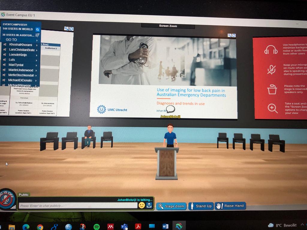 There is a first for everything; presenting at @lbpforum2021 virtual venue.