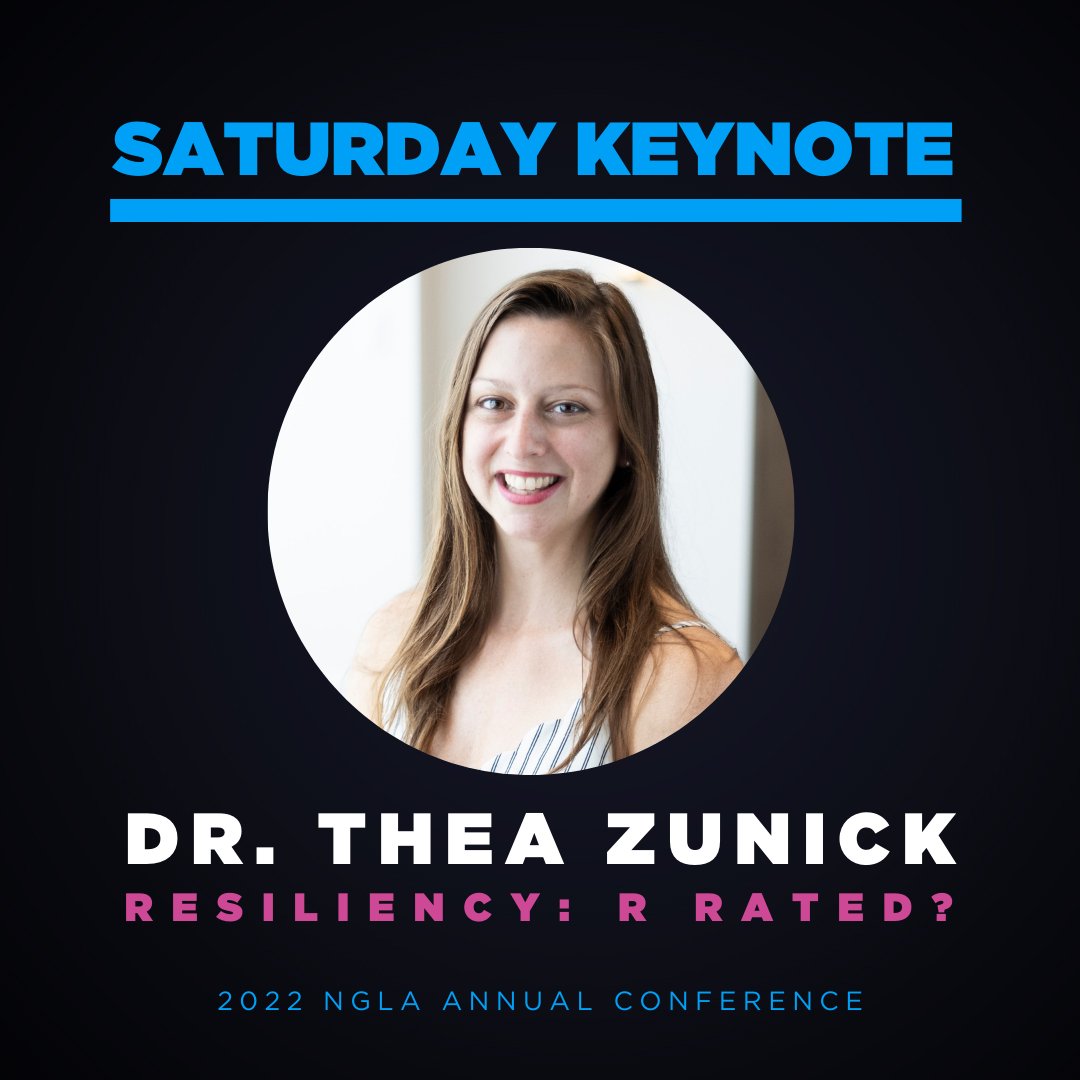 nglagreeks's tweet photo. Join Dr. Thea Zunick for "Resiliency: R Rated?" in Baltimore to learn how you need to #startwithme by reflecting inward and then follow concrete steps to build your resilience muscles.
The Saturday Keynote is supported by Rho Lambda.
@GreekUniversity
@thearachel https://t.co/zu1QysJwji