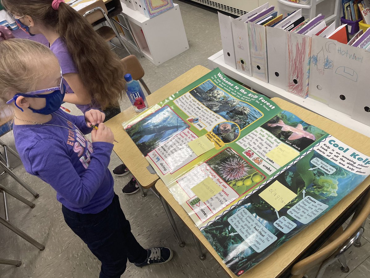 1st grade Ss work hard to identify text features with <a href="/MsLStorz/">Ms. Storz</a> this morning! <a href="/BattleGroveES/">Battle Grove Elem. </a> @kristi_enriquez