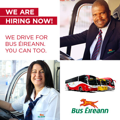 Buseireann's tweet photo. We’re recruiting part-time Drivers to join our team in Cork &amp; Waterford. We offer a competitive salary &amp; other great benefits. All we need from you is a category D licence. Apply online at https://t.co/6RkW4aADbg
#JobsCork #JobsWaterford #Recruitment #LoveDriving #DrivingJobs https://t.co/yeWS241oFg