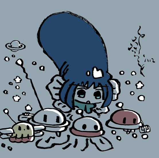 #毎日造物大女王さま 銀河膝栗毛してる連中 