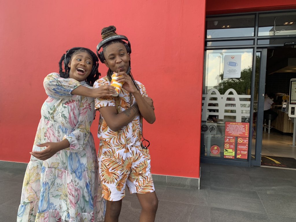 Yfm's tweet photo. It’s World Children’s Month so #TheShakedown are broadcasting from @McDonalds_SA Fourways!
Add R2 to any meal to help raise fund for The Ronald McDonald House. #HereForRMHC https://t.co/6SyXMhOvlr