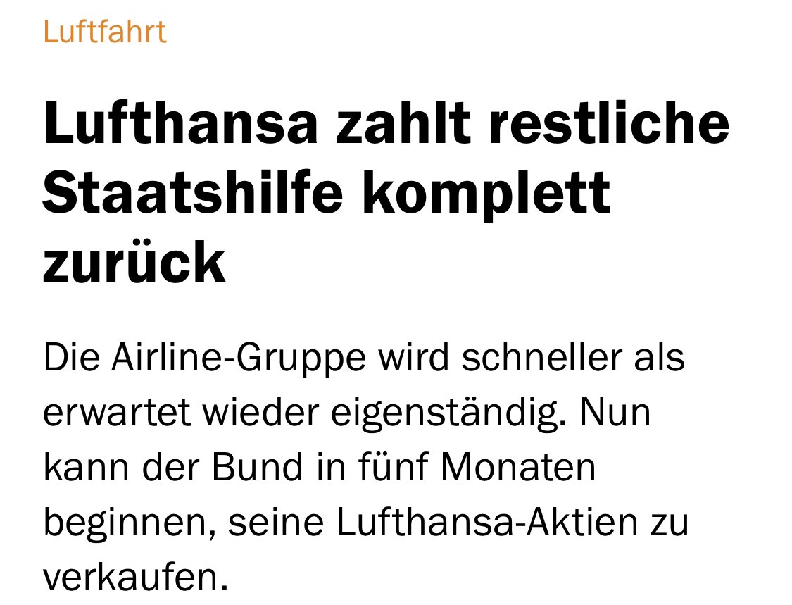 victorperli's tweet photo. Der #Lufthansa-Konzern wurde gerettet, aber ca. 30.000 Stellen abgebaut. Die Bundesregierung hat als Großaktionär die Klappe gehalten und macht jetzt fette Rendite beim Aktienverkauf.

Das ist Kapitalismus pur ohne soziales Gewissen! Ganz toll, Minister #Scholz und Altmaier! https://t.co/xeiYft7xTl