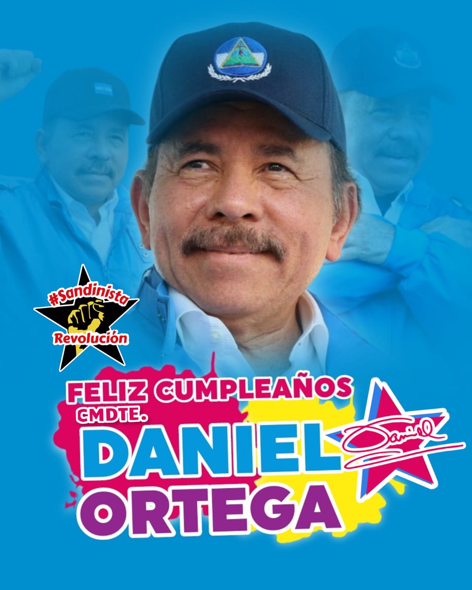 Muchas felicidades mi comandante,  que Dios lo bendiga en abundancia y  le permita cumplir muchos años mas.
# Daniel pueblo presidente