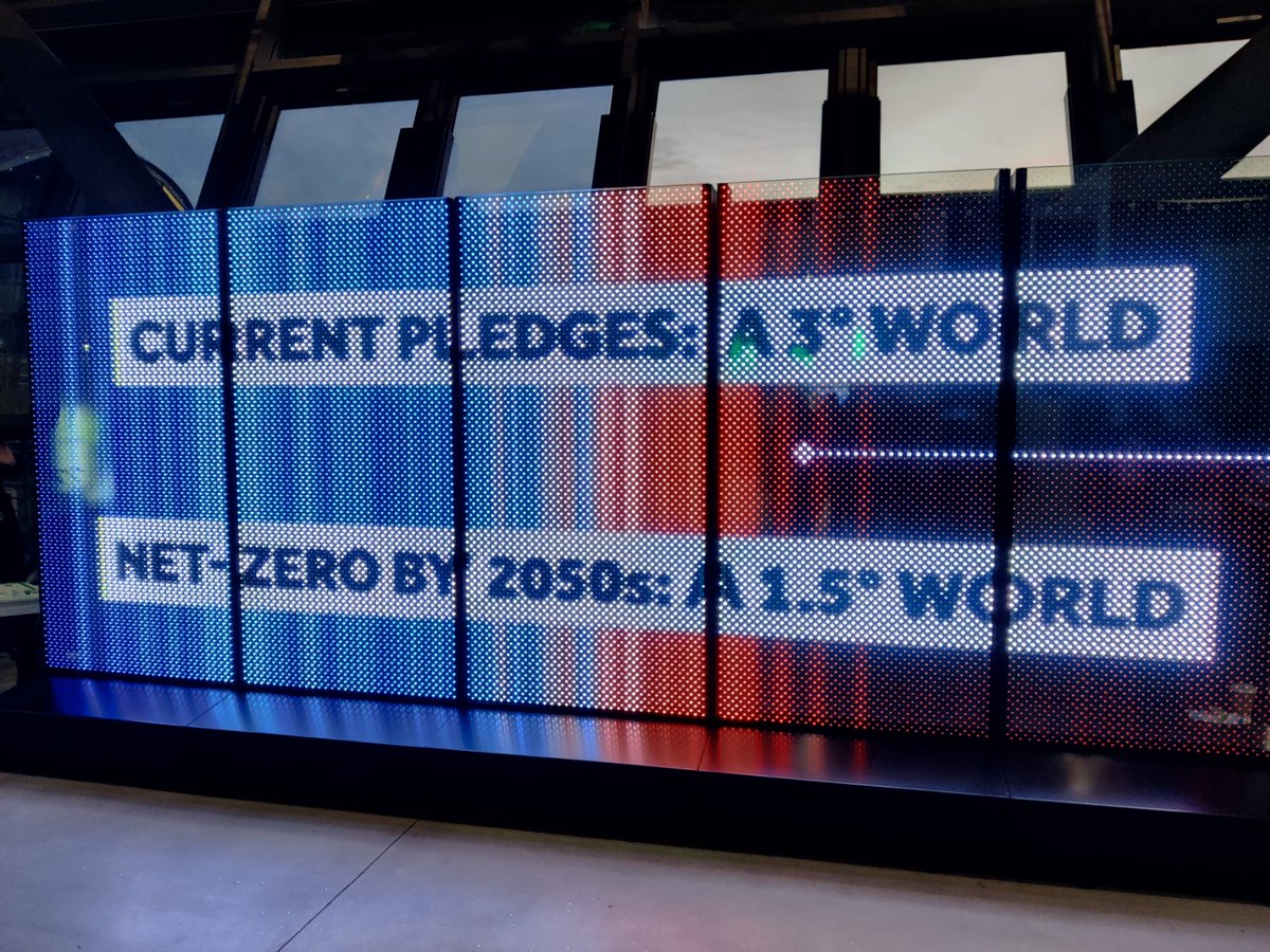 The big question on everyone's mind is ... will COP26 deliver?

Our Principal Consultant <a href="/traceyrc/">Tracey Rawling Church</a> was up at COP last week and has written the next instalment in our blog series delving into this, to find out more click the link here ow.ly/BOVL50GM6IJ
#cop26 #cop26action