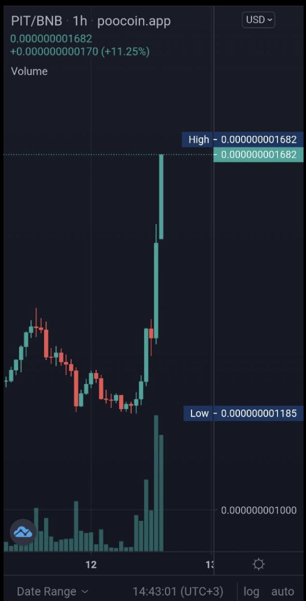 BiWallstreet's tweet photo. All time high !! #PITTOKEN #pitbull #pitbultoken100x https://t.co/2SMgQUlltV