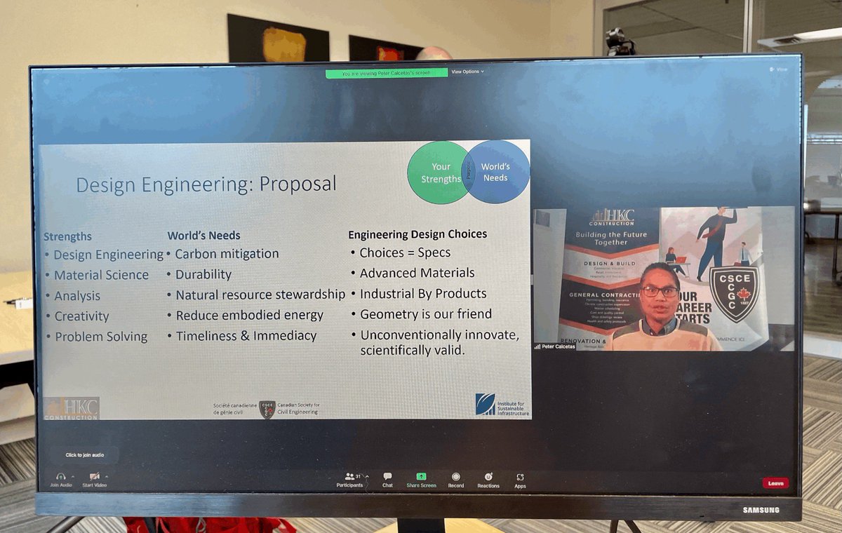 melissapeneycad's tweet photo. #Training the next cohort of #Envision #Sustainability #Professionals as part of a larger #Sustainable #Infrastructure course offered in partnership with @WBoothSchool, @csce2, @ISIenvision. Very impressed with attendees’ level of engagement &amp; the quality of discussions! #ENVSP https://t.co/rhcrtYHERO