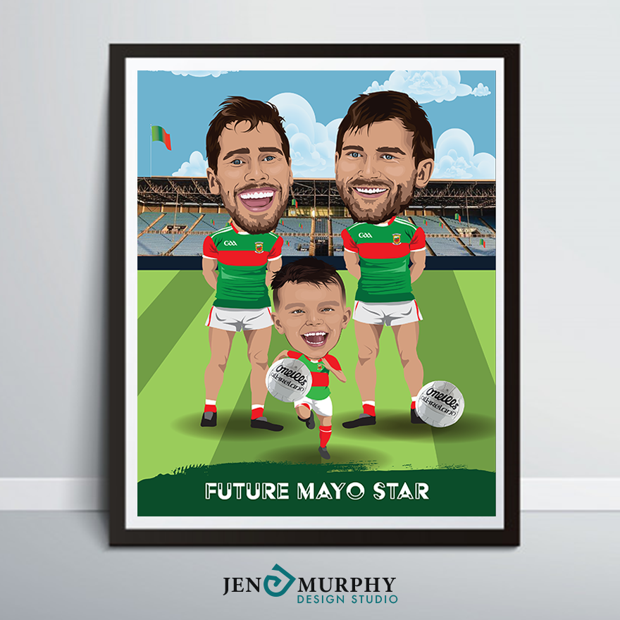 JenJen_Murf's tweet photo. Christmas sorted for all those future mayo stars
💚❤️
Get in touch to tog out with the Mayo elite 🌟
#mayogaa #futurestars #mchalepark #mayo #caricature #team #leekeegan #aidanoshea #greenandred #gaelic #gaelicfootball #GAA #christmas #christmasorders #christmasgifts #gifts https://t.co/jpDo88d5T3