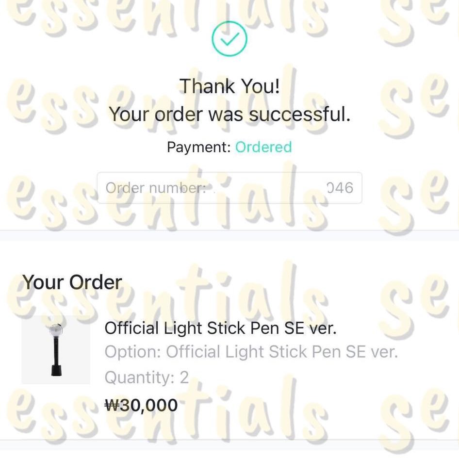 selleessentials's tweet photo. #SELLEPROOFS
6 pieces BTS lighstick pen secured ! ✅ https://t.co/4fAkr69CFC