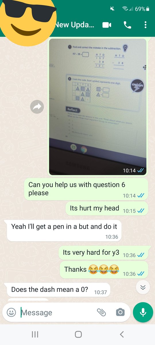 Is baby brain after 7 months really still a thing? Good job I have an amazing maths teacher friend to help me out with my 7 year old maths work today 😅 <a href="/pdLouiseP/">Louise Pennington FCCT (She/Her)</a> you'd be ashamed!