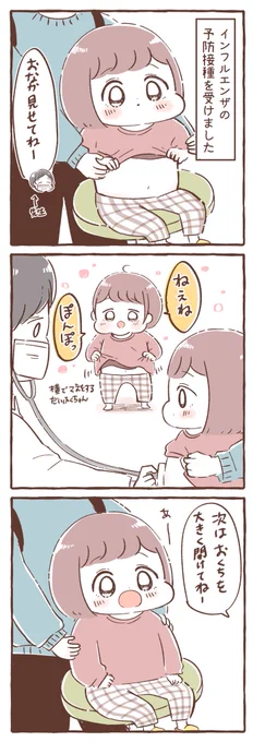 インフルエンザの予防接種に行ってきました! 