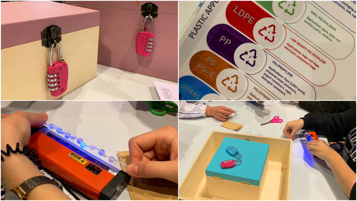 citilab's tweet photo. Alumnat de l'Institut Joan Miró de #Cornellà i estudiants d'#Erasmus+ procedents d'Alemanya, França i Itàlia han visitat avui el Citilab i han participat en el nostre taller sobre #EconomiaCircular ♻️
Educació ambiental a través de la #gamificació al #PlasticLab! 🌎🧩 https://t.co/YTwBzcldOr