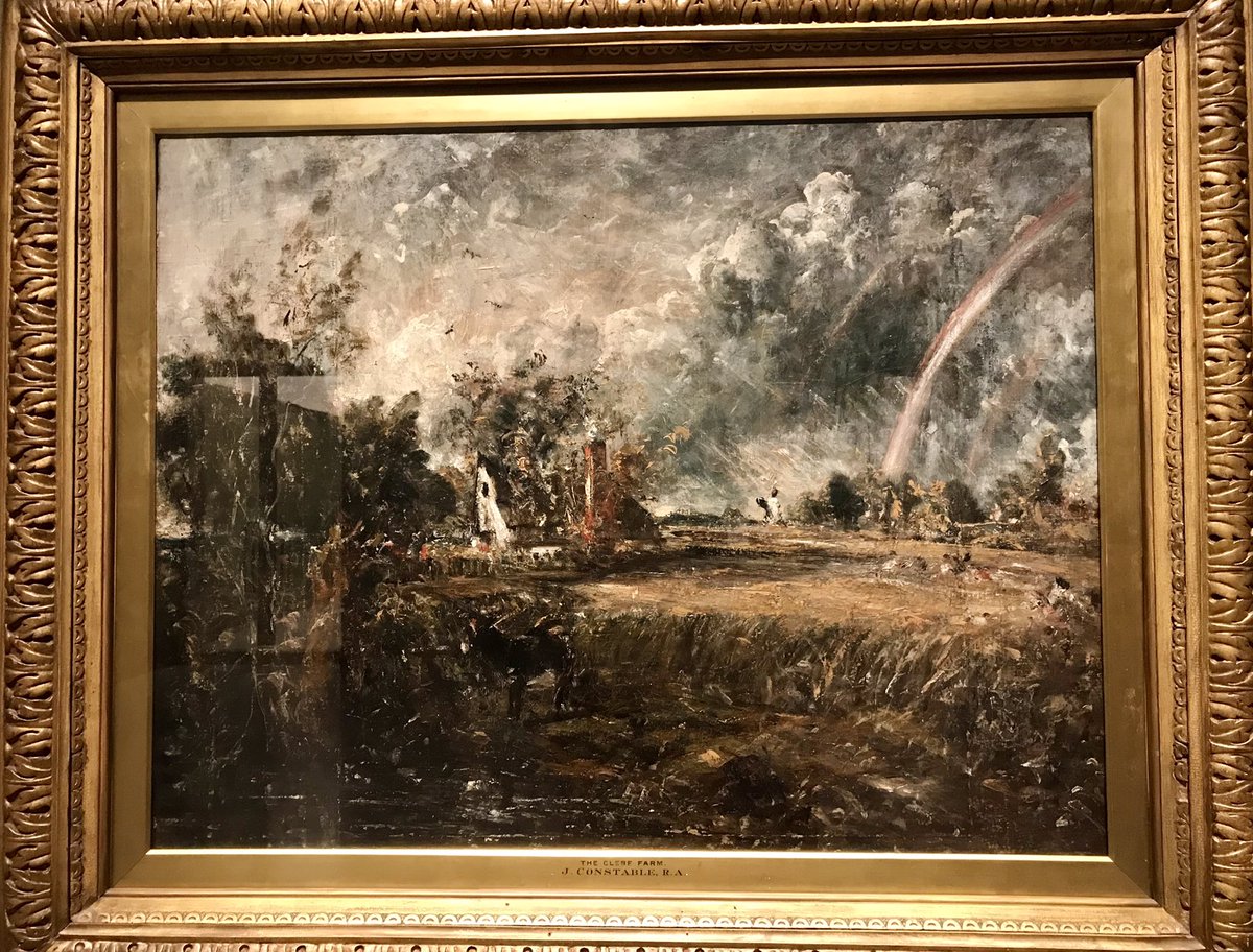 An oil sketch which caught my eye from the really interesting #LateConstable exhibition @ra @friendsofthera @JohnConstableRA