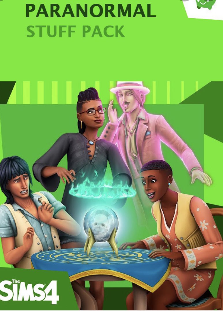 Mxlly_17x's tweet photo. So I was watching Jessie’s review of The paranormal stuff pack which I’m really into in real life but didn’t know if I wanted it in my gameplay but after watching the review and seeing the clothes for CAS Im considering getting it, is it worth it? #TheSims4 #ParanormalStuff https://t.co/mn5w5x157Q