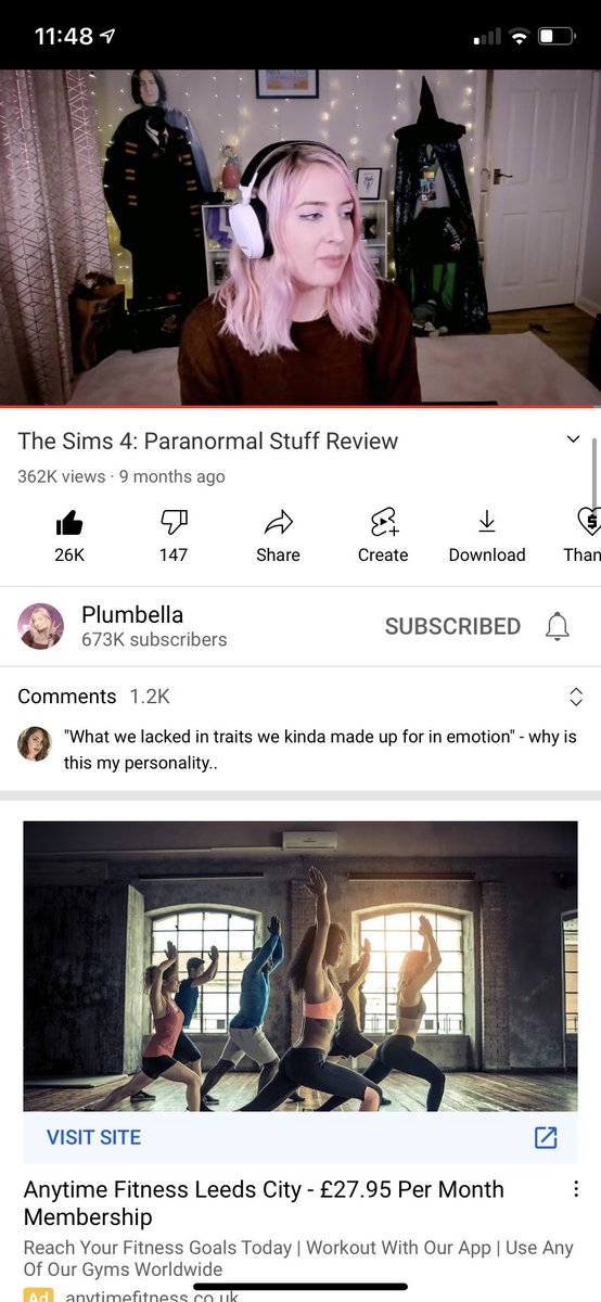 Mxlly_17x's tweet photo. So I was watching Jessie’s review of The paranormal stuff pack which I’m really into in real life but didn’t know if I wanted it in my gameplay but after watching the review and seeing the clothes for CAS Im considering getting it, is it worth it? #TheSims4 #ParanormalStuff https://t.co/mn5w5x157Q