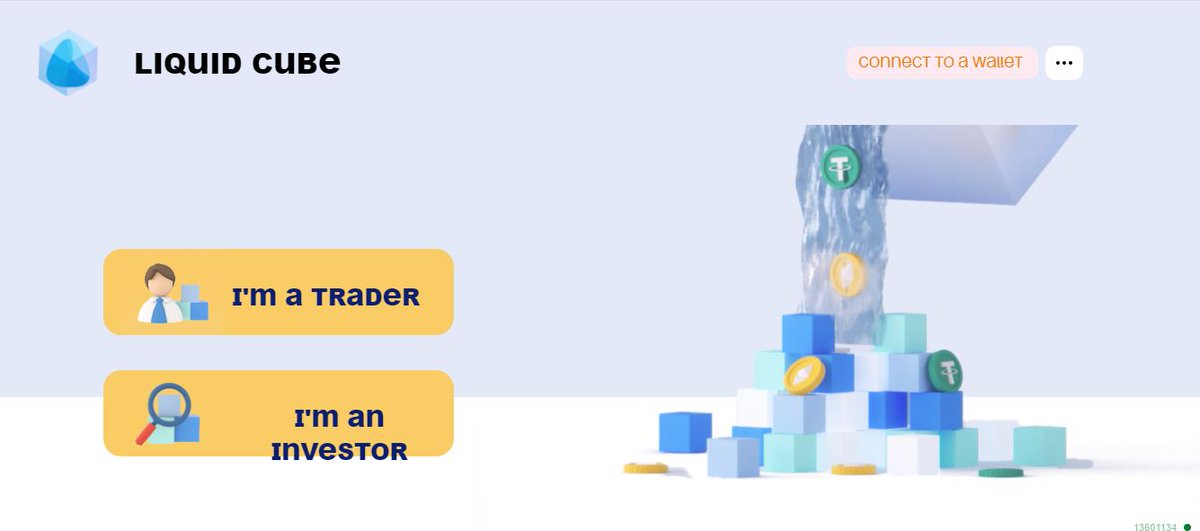 Iiquidcube's tweet photo. There are two options when you get into #Liquidcube
1: For Trader
2: For Investor
#blockchain #cryptocurrency #defi https://t.co/4RQyJQjwBJ
