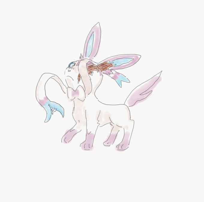 ニンフィアのtwitterイラスト検索結果