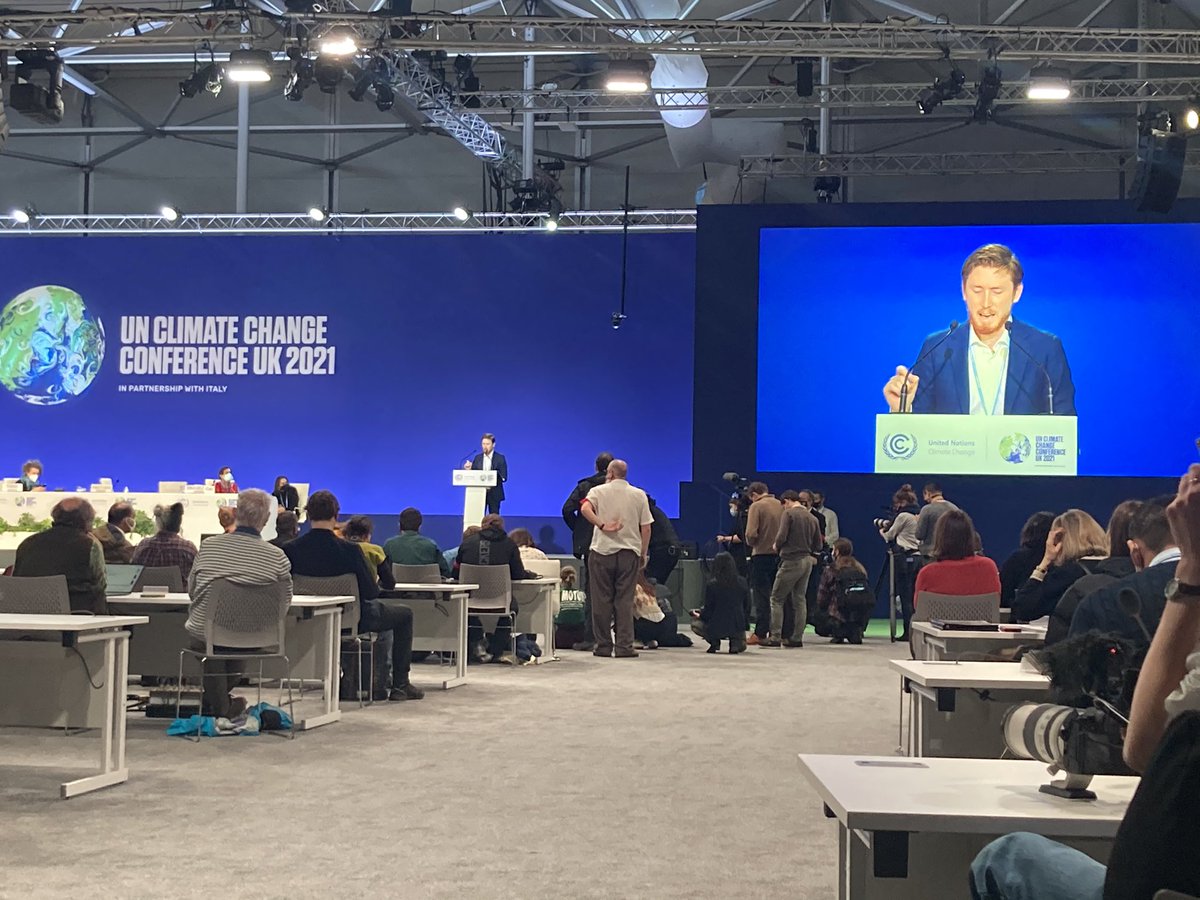 sigridbjerre's tweet photo. When climate crisis hits disabled people are literally left behind to die. We need access to climate funding & liberation of our communities around the world. But here at COP we can’t even get in the front door.@jgboberg #UNmuteCOP26 #SustainedAbility @handicapdk #PeoplesPlenary https://t.co/8S7pY9vDxk