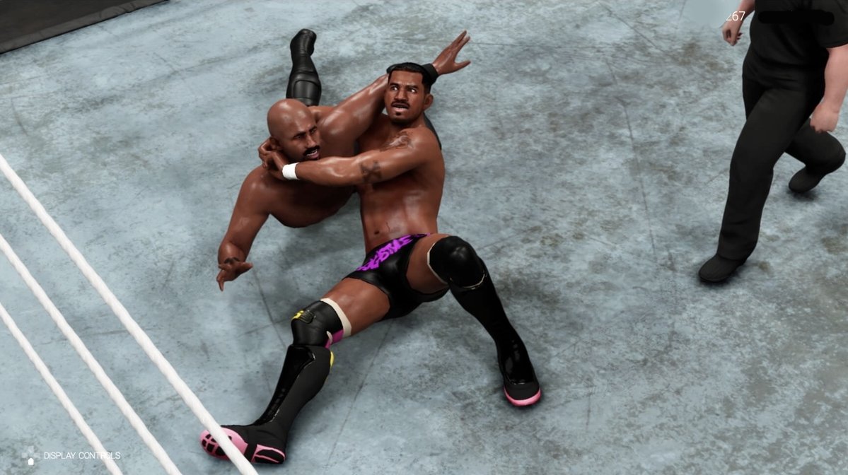NickBreakerNCO's tweet photo. TAIGA STYLE VS PANTHER STYLE!
@theleemoriarty &amp; @DLockPro TORE IT UP for
@EnjoyWrestle.
WATCH THIS MATCH! https://t.co/lygzoRQdYv

Here they are made by myself (DL) &amp; @Defract (LM) in #WWE2K19 on PS4 - search #NICKBREAKER &amp; #DEFRACTAEW.

Get the shirt! https://t.co/D5qw0aIvnI https://t.co/zFRa8ONqzz