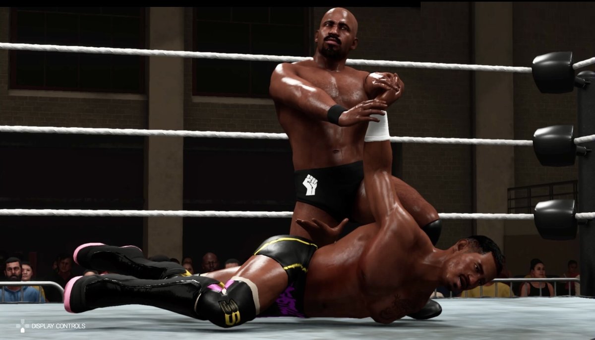 NickBreakerNCO's tweet photo. TAIGA STYLE VS PANTHER STYLE!
@theleemoriarty &amp; @DLockPro TORE IT UP for
@EnjoyWrestle.
WATCH THIS MATCH! https://t.co/lygzoRQdYv

Here they are made by myself (DL) &amp; @Defract (LM) in #WWE2K19 on PS4 - search #NICKBREAKER &amp; #DEFRACTAEW.

Get the shirt! https://t.co/D5qw0aIvnI https://t.co/zFRa8ONqzz
