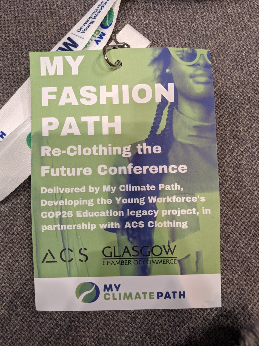 Having an amazing time today at The Re-Clothing the Future Conference! Some of us were lucky enough to get a selfie with Serena Baker - winner of The Great British Sewing Bee 2021🪡

We've been learning how to repair what we already own and loads of sustainability tips!