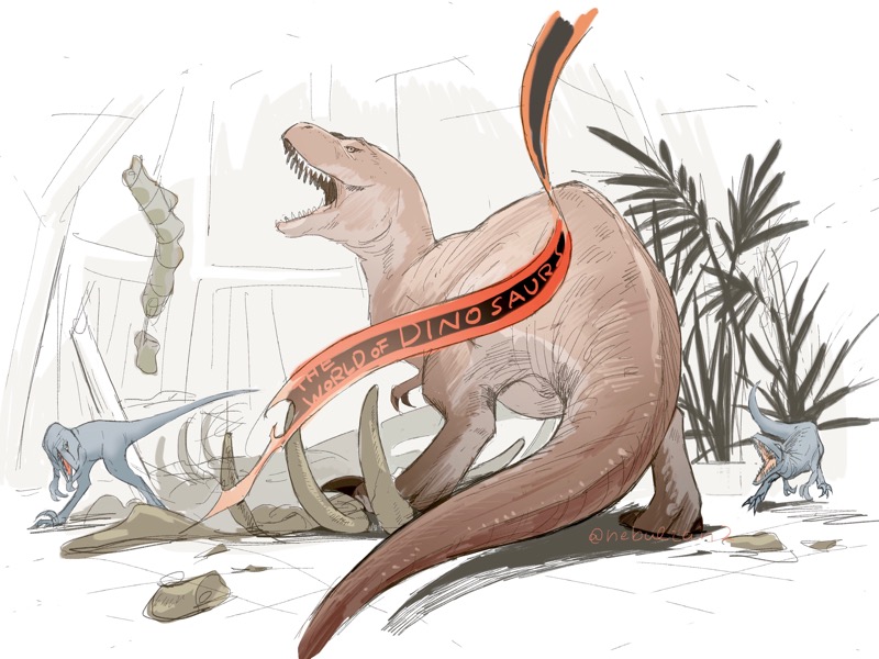 終わり方が最高に好きな映画 ジュラシックパーク これは記憶スケッチです 迫力 Nebのイラスト