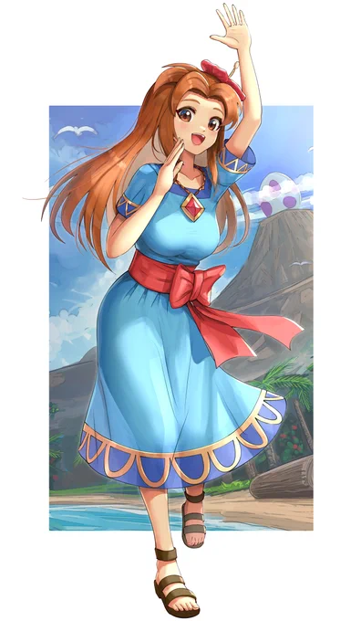 ゼルダの伝説ゲーム&ウオッチ発売記念マリンちゃん🐋 