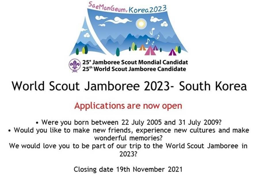 📢Don't miss out on this amazing trip to South Korea as part of <a href="/GirlguidingMids/">Girlguiding Midlands</a> patrol to the World Scout Jamboree <a href="/2023wsjkorea/">25th WSJ</a> ❕ 

More information 👉 buff.ly/3BTK34j 
Contact Beth at girlguidingbham@btconnect.com

#GirlguidingBham #WSJ #WSJ2023
