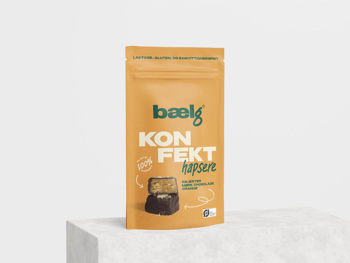 Bælg introduces Danish organic orange Confectionary Bites on stand J41D for BEST NEW #SNACK PRODUCT ow.ly/yWno30rZvaS