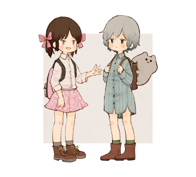 ローシカとおともだちらくがき 