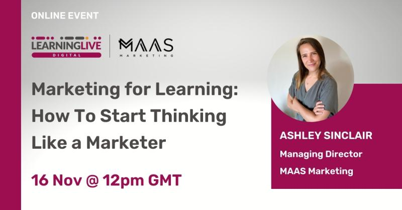 YourLPI's tweet photo. Marketing and communication skills are essential to the modern L&D practitioner, but how to start thinking like a marketer? Don't miss this insightful session! Register now to find out how to embrace the new world of #marketingforlearning
https://t.co/mxvHRg2z8E https://t.co/K0qPZJtYwF