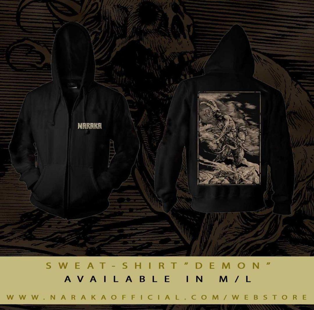 NARAKA (@naraka_official) on Twitter photo "Demon" Hoodie Zipper is available on our webstore !
Artwork by @jordanbarlowart
🇪🇺 Only for Europe for the moment. If you are for another part of the world, contact us here : webstore@narakaofficial.com
narakaofficial.com/webstore
#naraka #intenebris #demon #hoodiezipper "Demon" Hoodie Zipper is available on our webstore !
Artwork by @jordanbarlowart
🇪🇺 Only for Europe for the moment. If you are for another part of the world, contact us here : webstore@narakaofficial.com
narakaofficial.com/webstore
#naraka #intenebris #demon #hoodiezipper