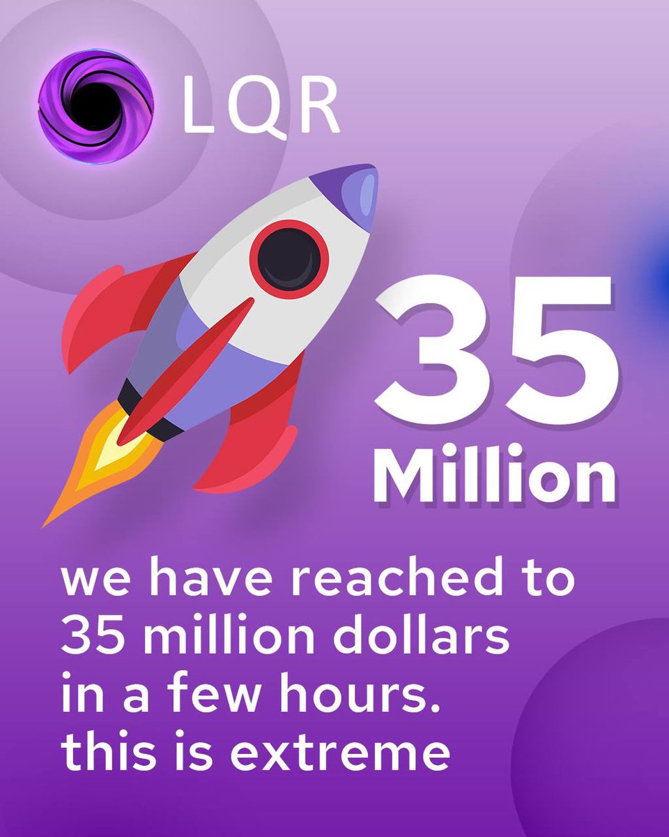 SoroushOsivand's tweet photo. 35 milion dollars in a few hours this is extreme.

#Lqira #LQR #LaqiraProtocol https://t.co/EZMRrPfn95
