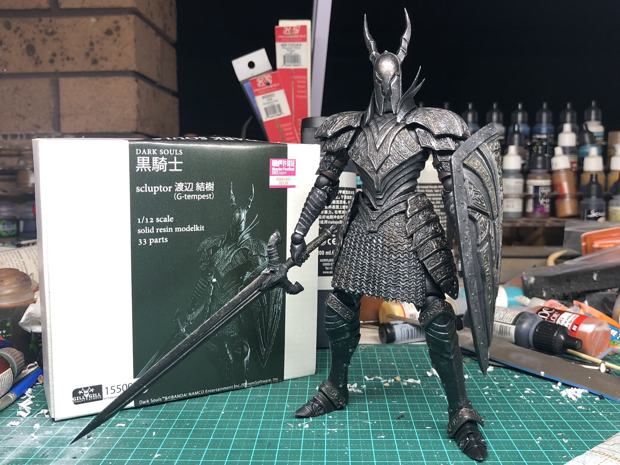 GILL GILL Dark Souls 篝火 1/12 スケール（GILLGILL【ホビランO