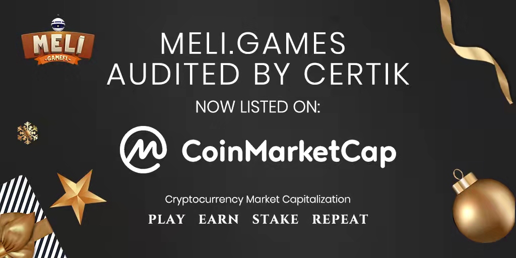 MAImetaverse's tweet photo. 🔥MELI Fans🔥

🚨We are very pleased to announce that we have been listed on @CoinMarketCap!🚨

This is a big step for the future of #MELI! Thank you for the amazing support from our community and partners!

#BSC #CMC #CertikAudit #MELI $MELI $PCE #PCE #P2EGAMING https://t.co/WtTlIwCAyF