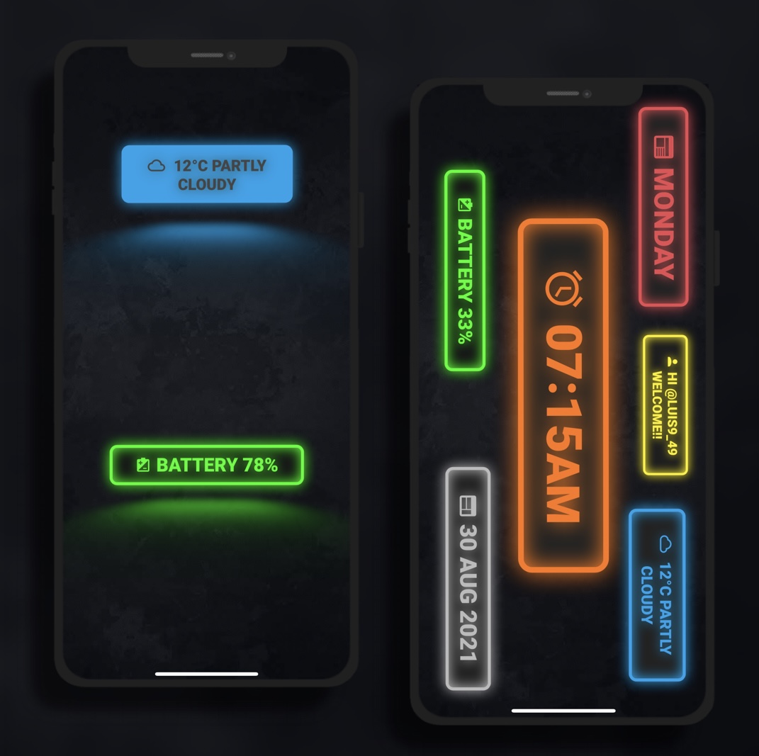 luis9_49's tweet photo. #GeniusNeonPack widgets.
Wallpaper edited by @AMagno68.
#cydia #xenhtml #widgets #iOS #iPhone #ScreenShotX https://t.co/A2aGGs2tCg